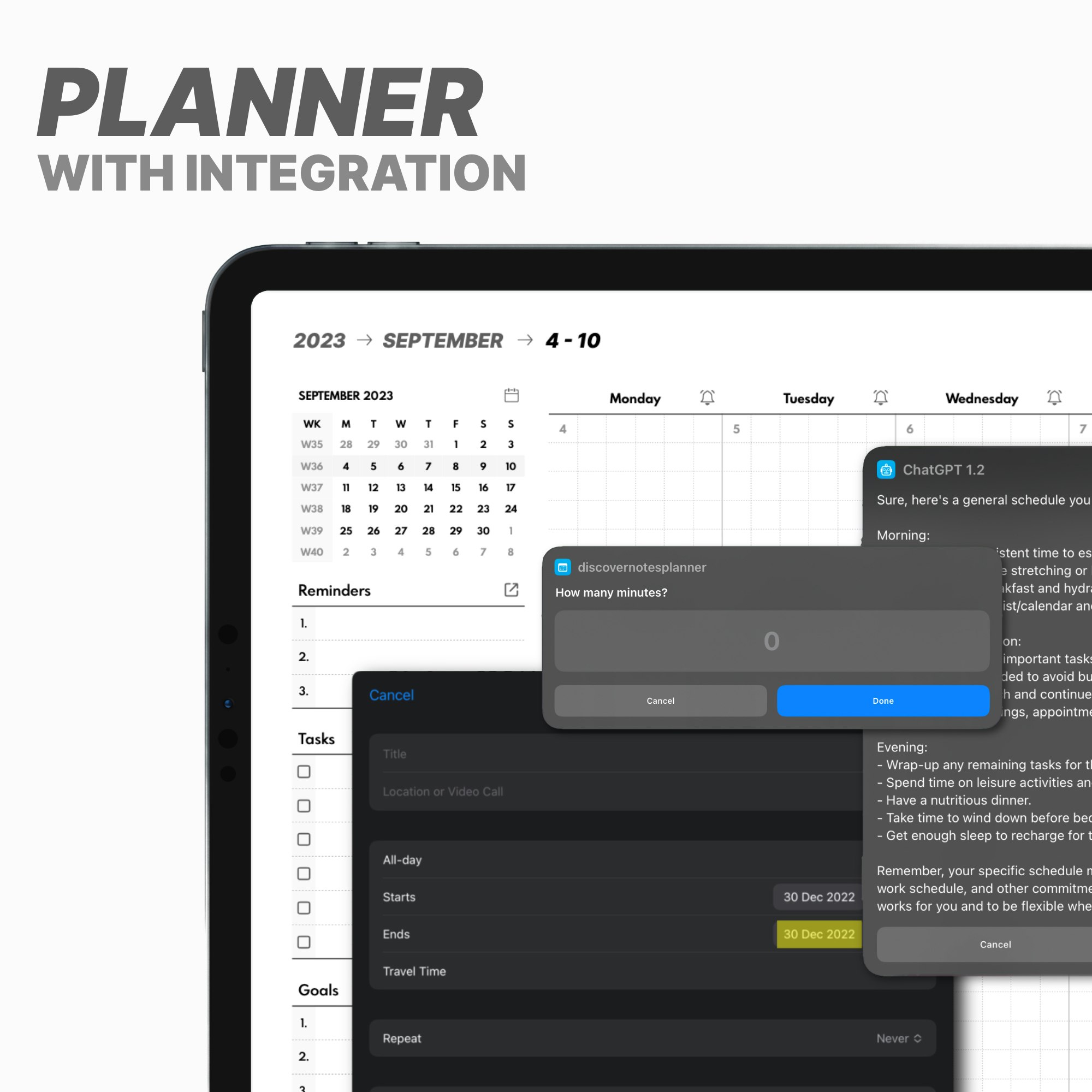 23/24 Digital Planner with Integration logo