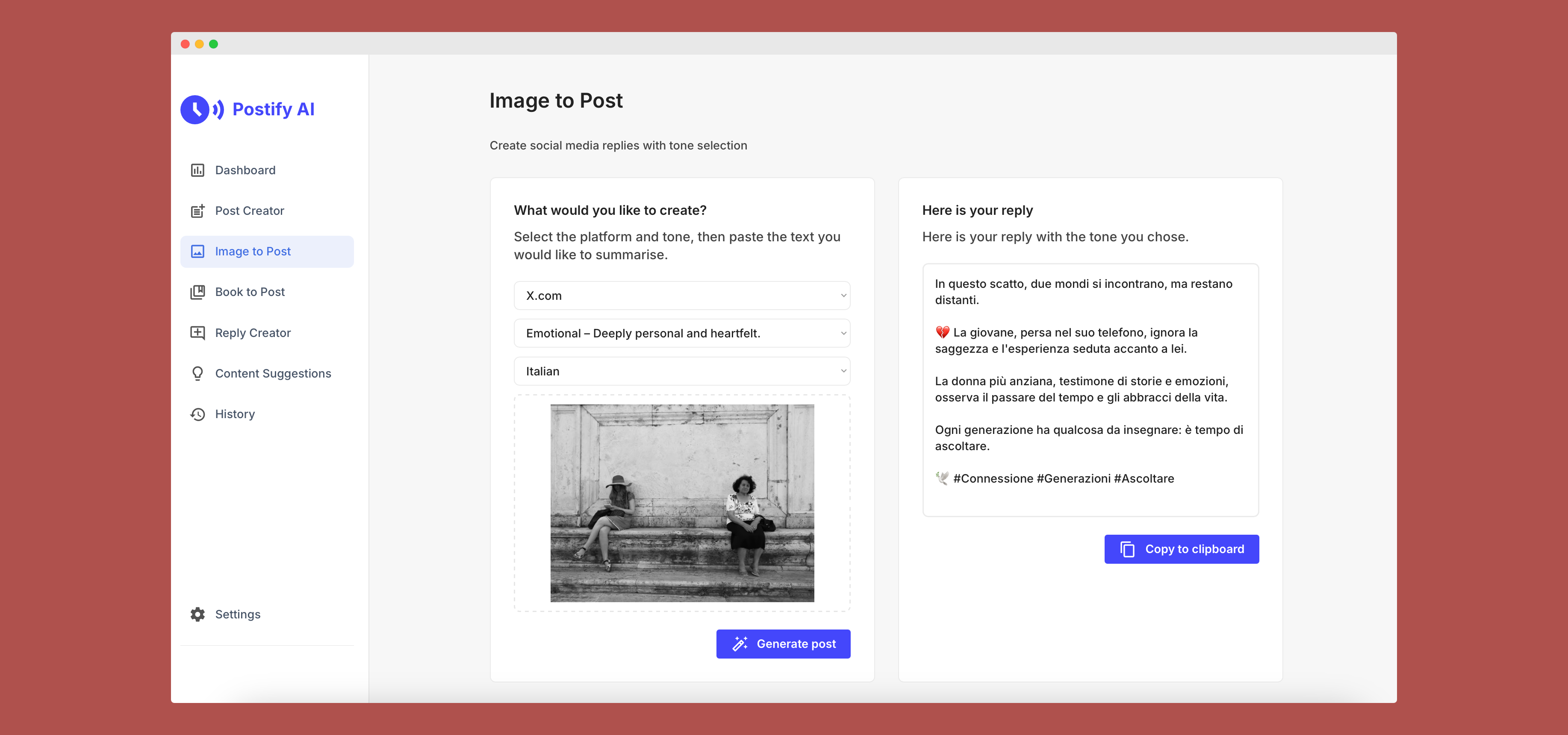 Postify AI gallery image
