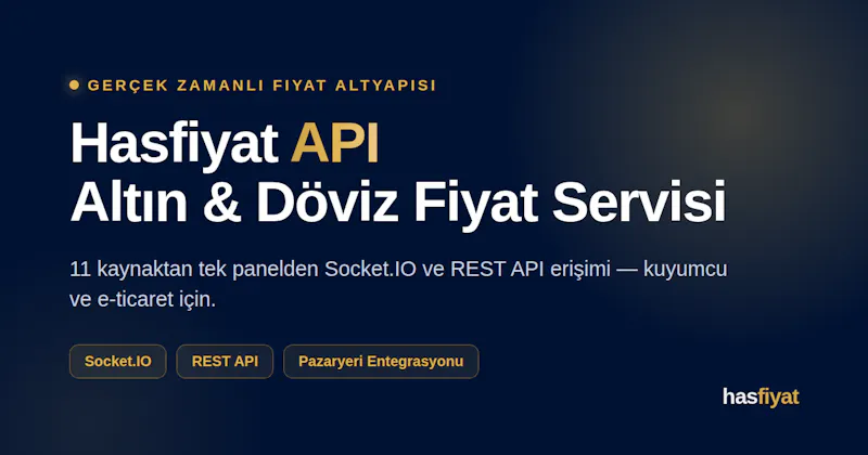 Hasfiyat API screenshot 1