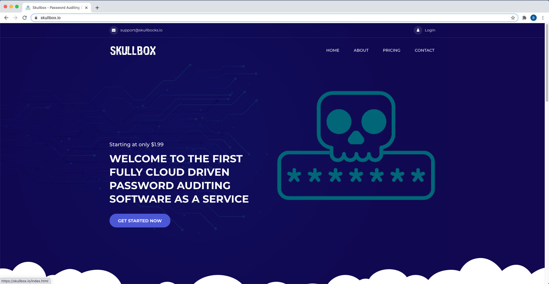 Skullbox - Cloud Based Password Auditing gallery image