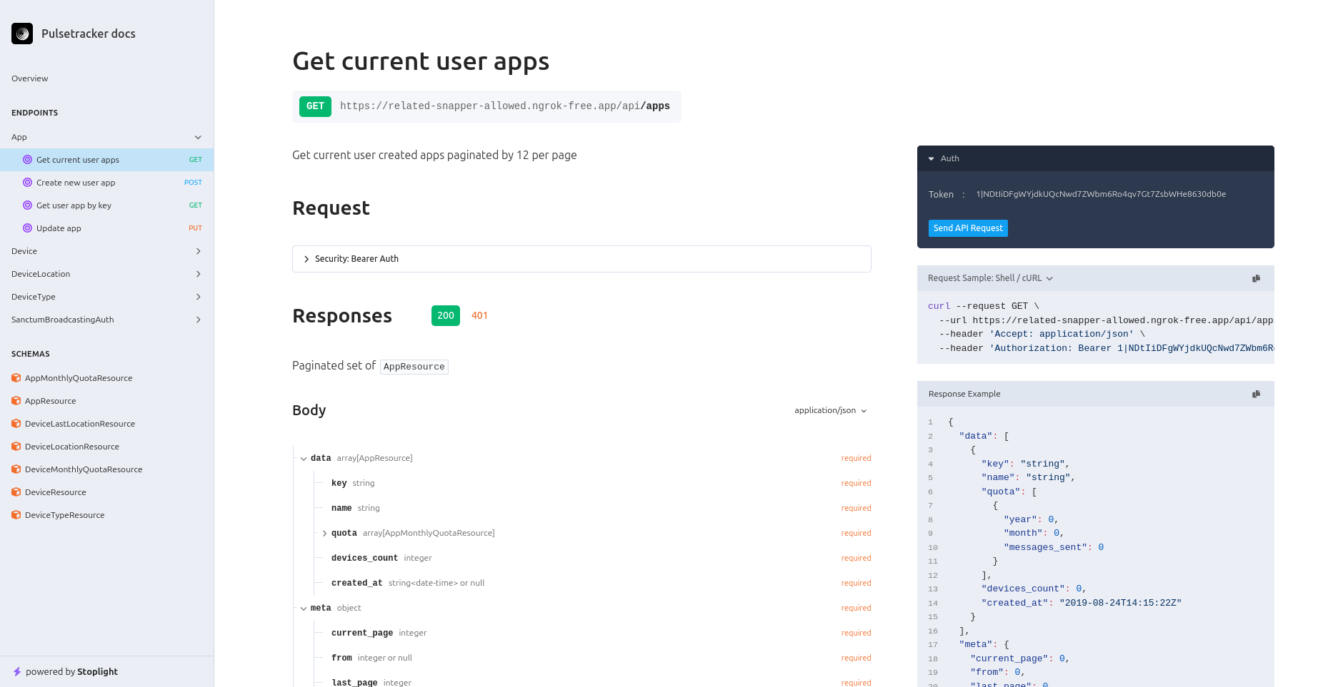 Pulsetracker - Backend-Service für Entwickler im Echtzeit-Standortverfolgung von Standortverfolgung Medien 10