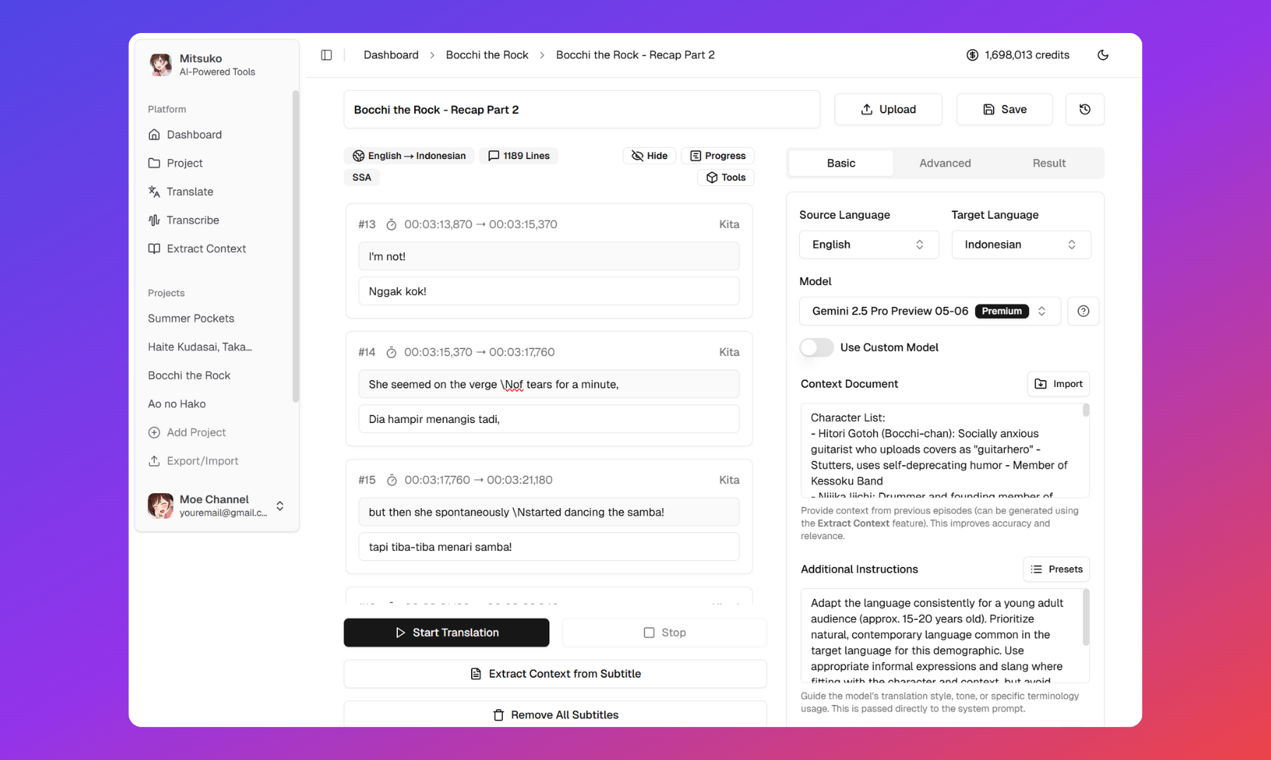 Mitsuko gallery image