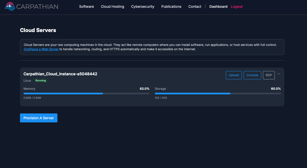 Carpathian Cloud Beta V2 gallery image