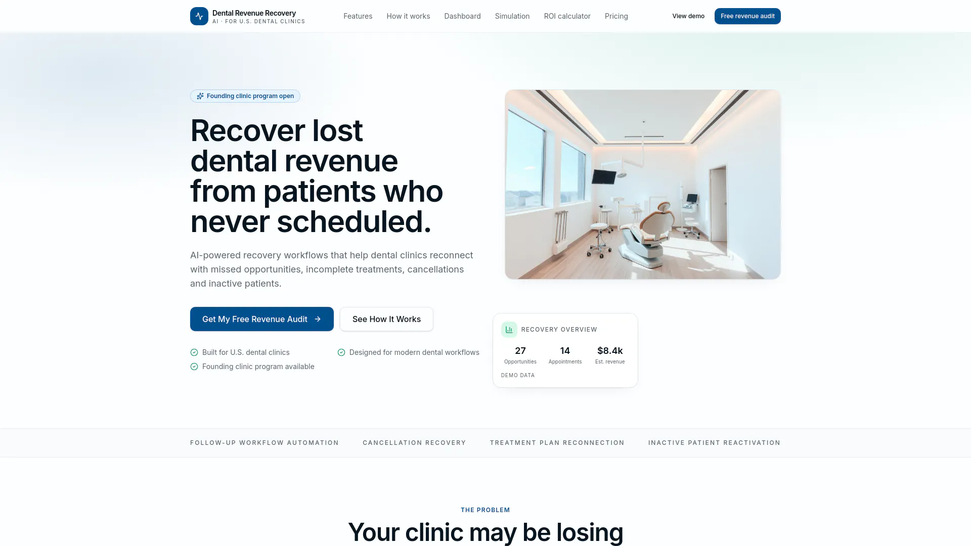 Dental Revenue Recovery AI gallery image