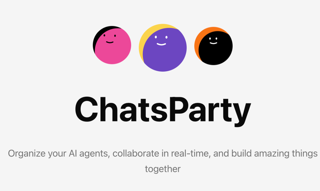 Mídia 1 de ChatSparty - Diversas vozes de IA, idéias mais profundas, poder de multi-agente