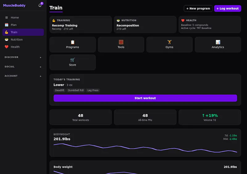 MuscleBuddy screenshot 5