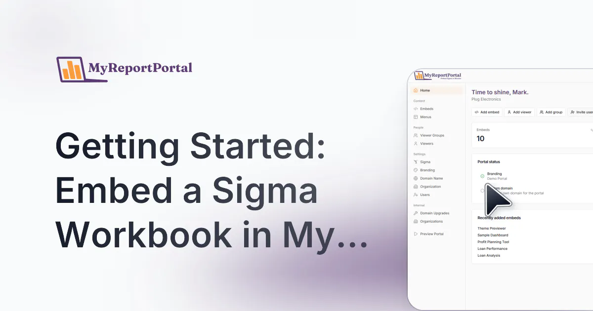 MyReportPortal gallery image