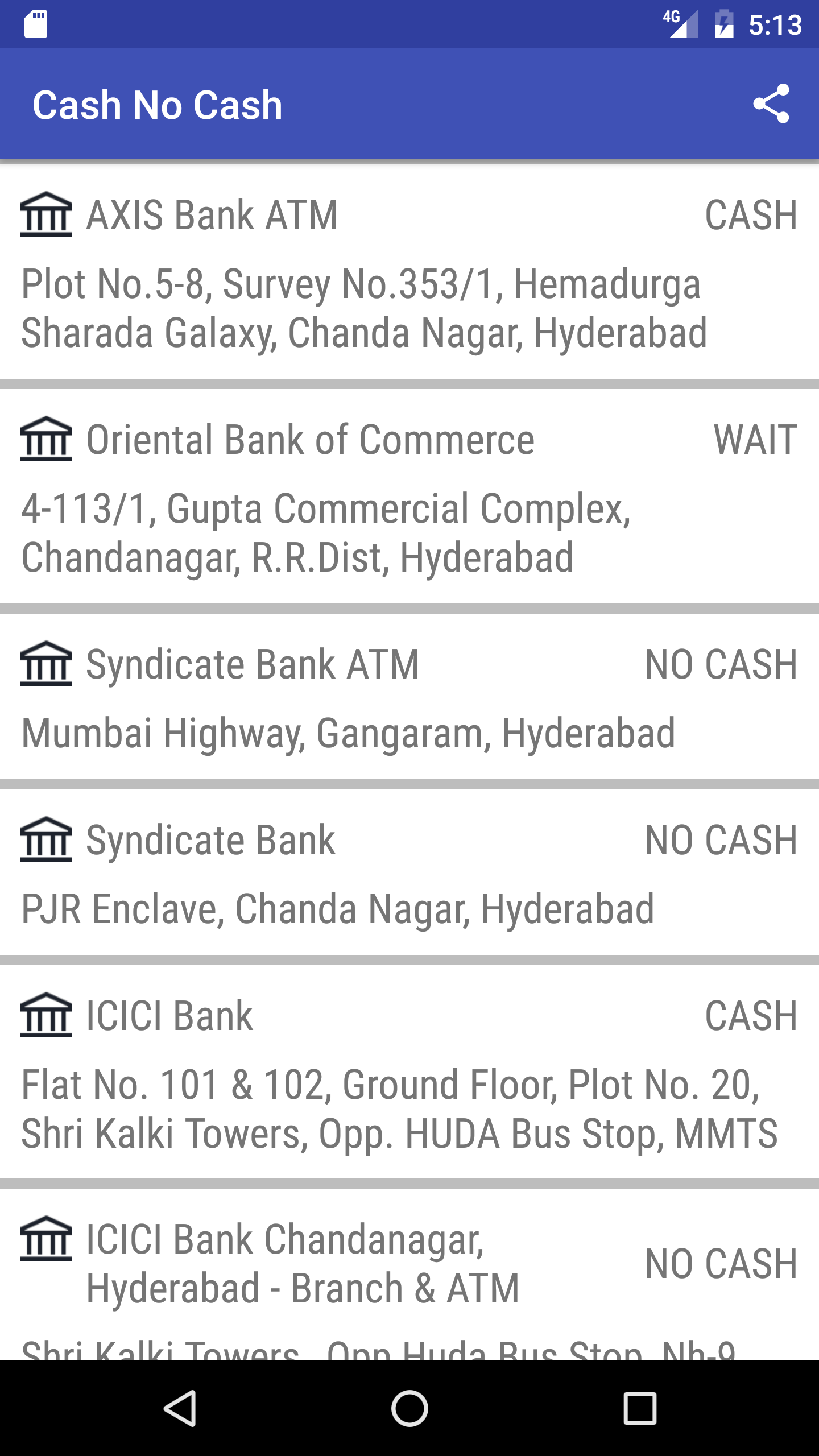 Cash no cash gallery image