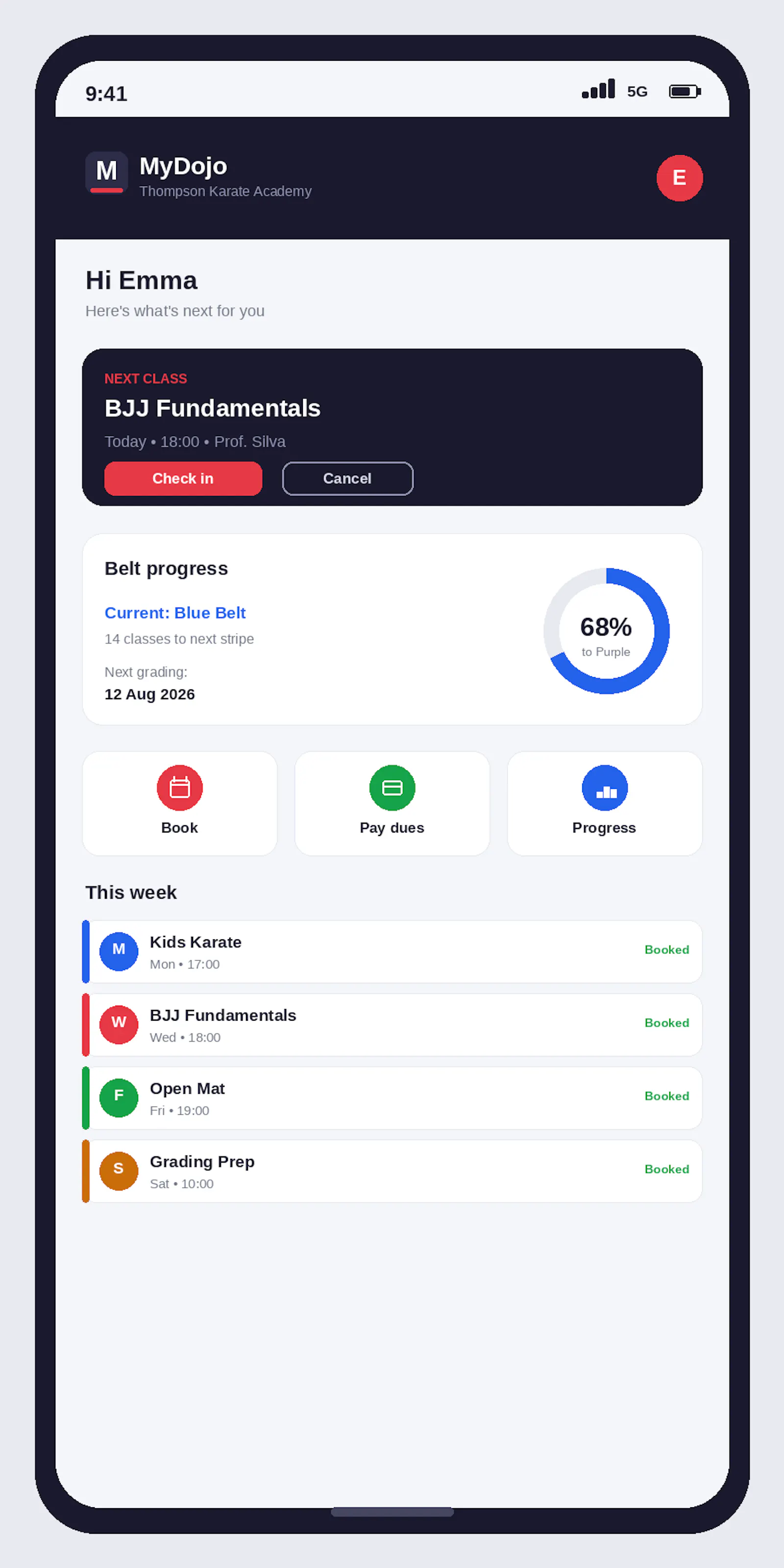 MyDojo Software screenshot 5