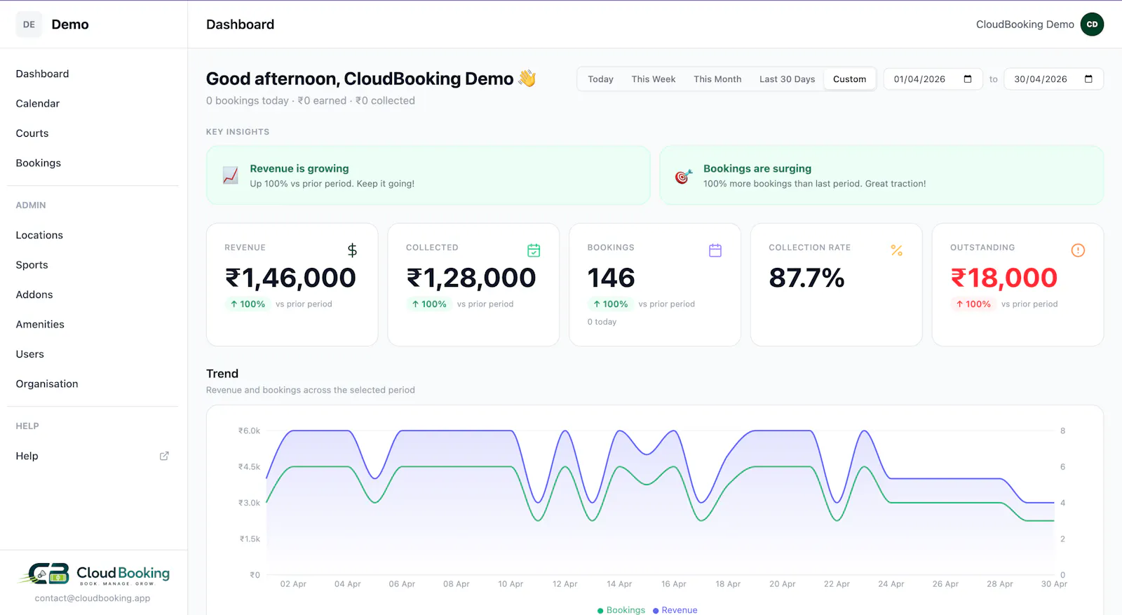 CloudBooking screenshot 4