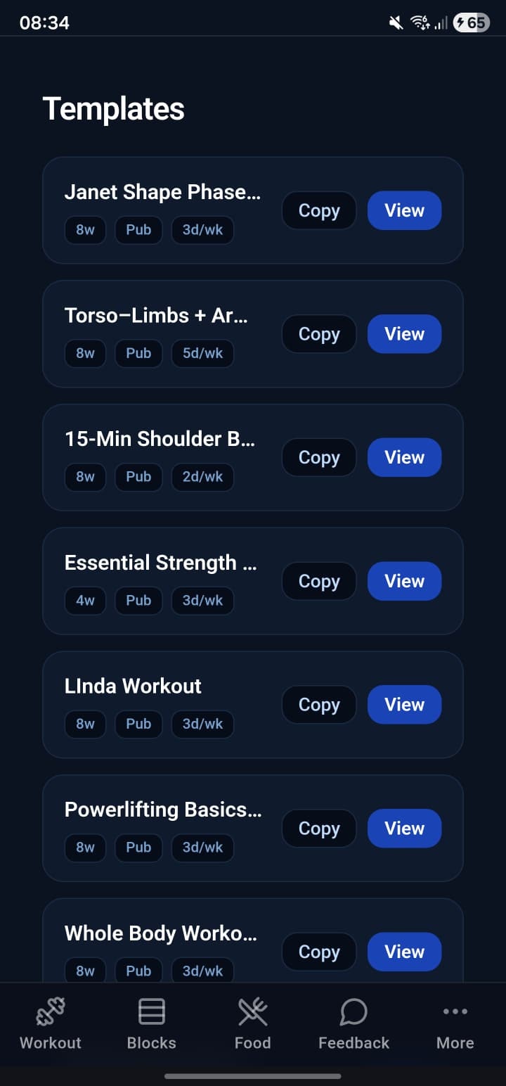 BoldMove Fitness App gallery image