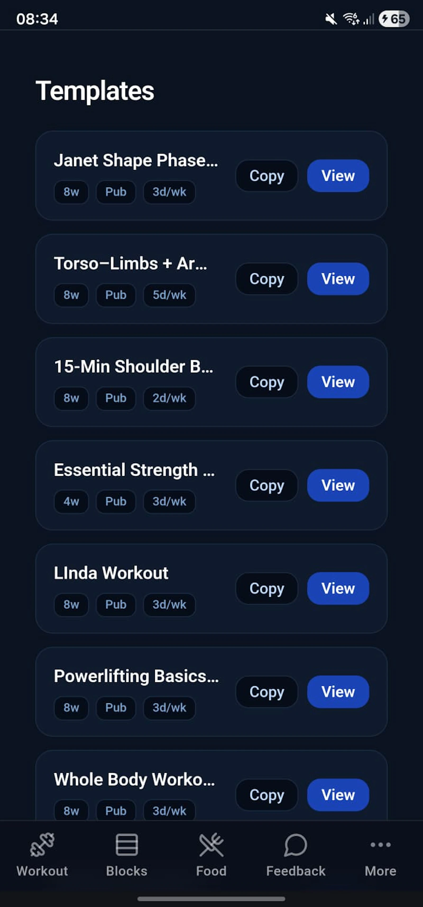 BoldMove Fitness App screenshot 9