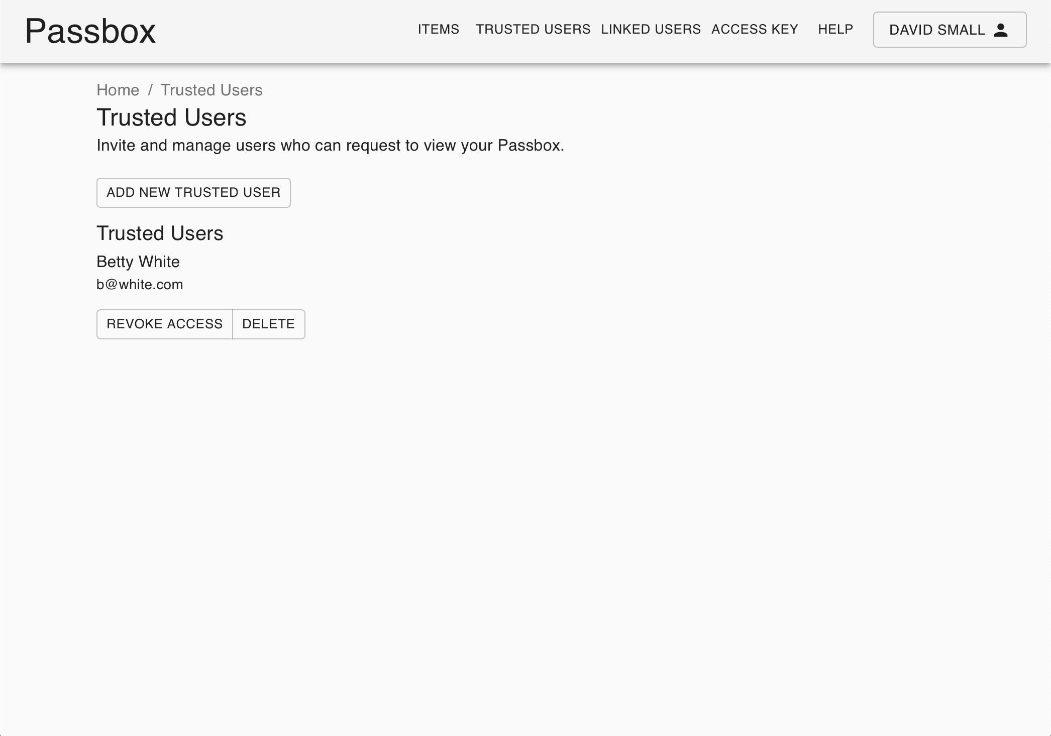 Passbox gallery image