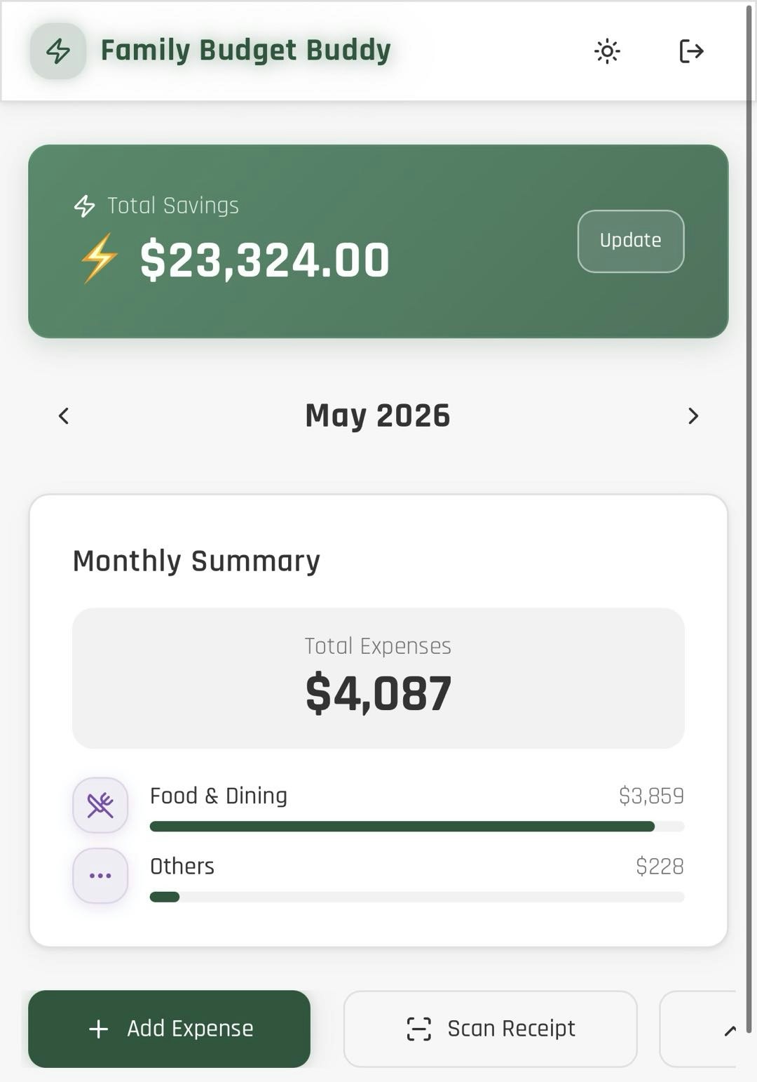 Family Budget Buddy gallery image