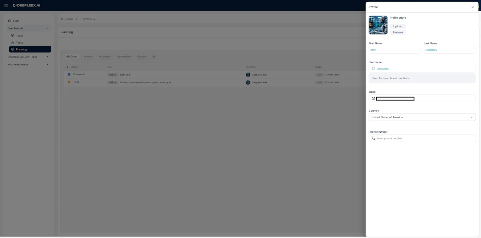 Deepleex screenshot 1