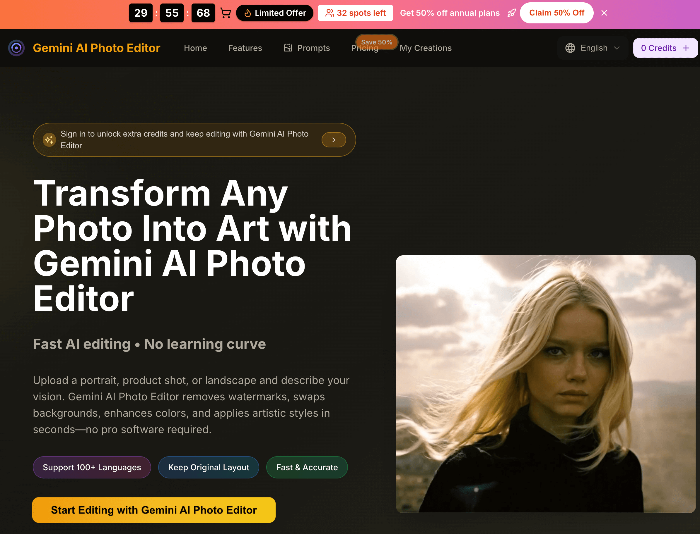 Gemini AI Photo Editor  gallery image