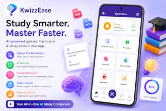 KwizzEase: DeepWork, Flash Cards, Quiz gallery image
