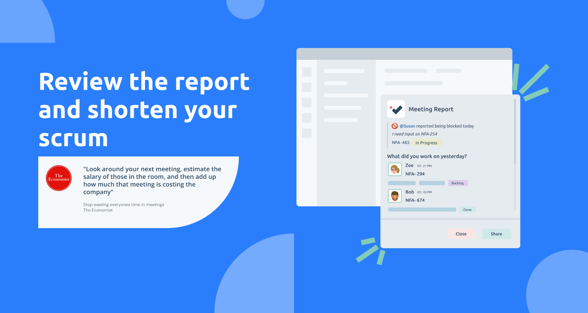 Média Réunion - Scrums intégrés à Slack et Jira 3