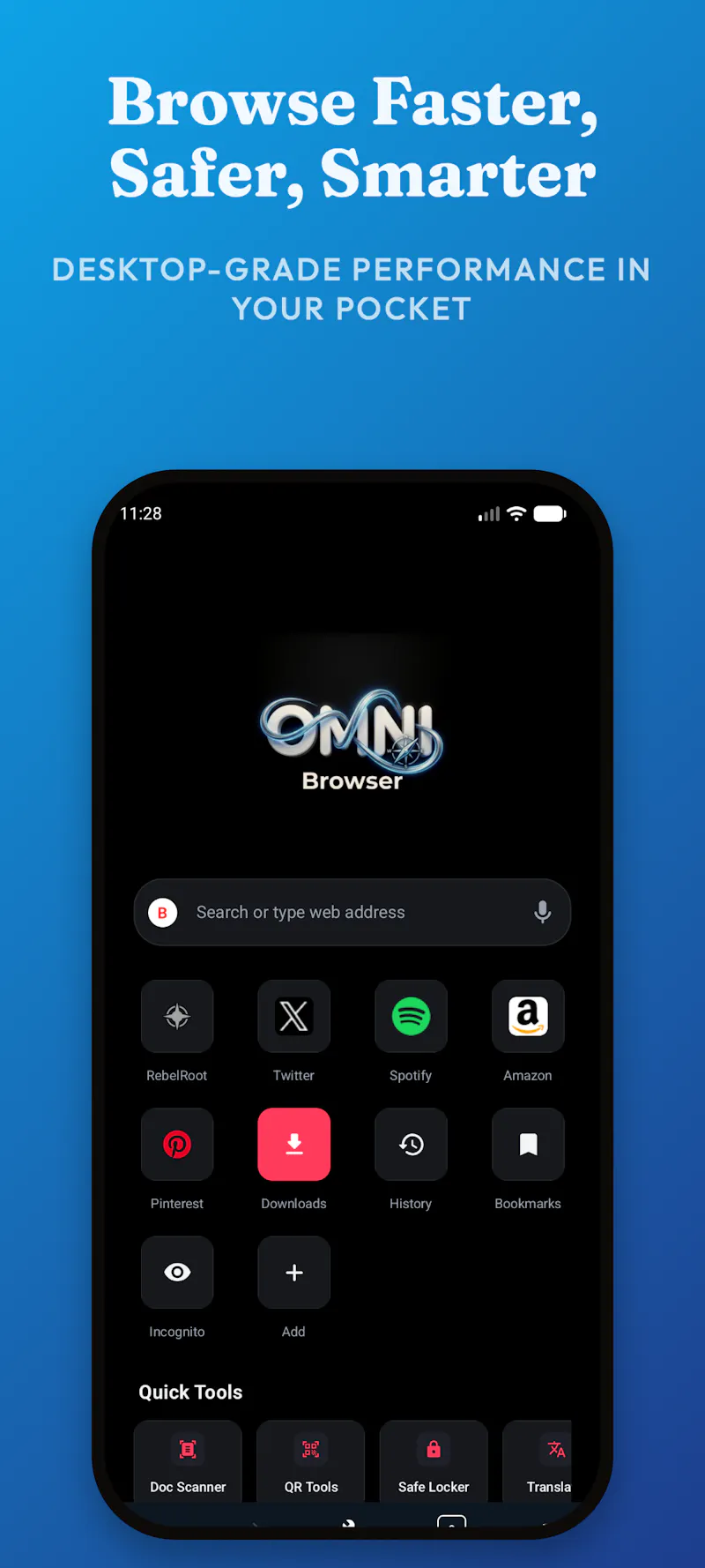 Omni Browser screenshot 3