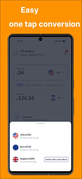 Currency converter app screenshot 4