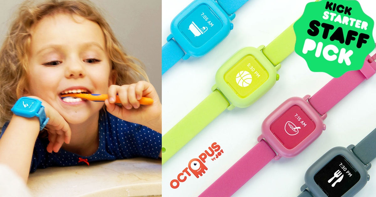 Octopus Kid's Watch  gallery image