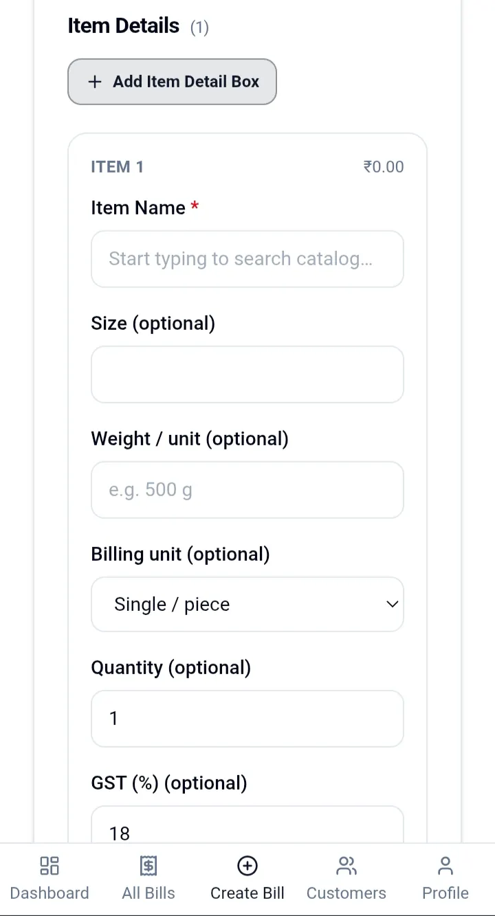 My Invoices — Simple invoicing app screenshot