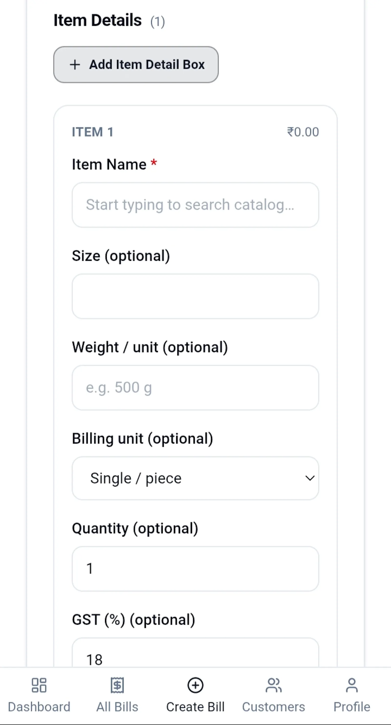 My Invoices — Simple invoicing app screenshot 1