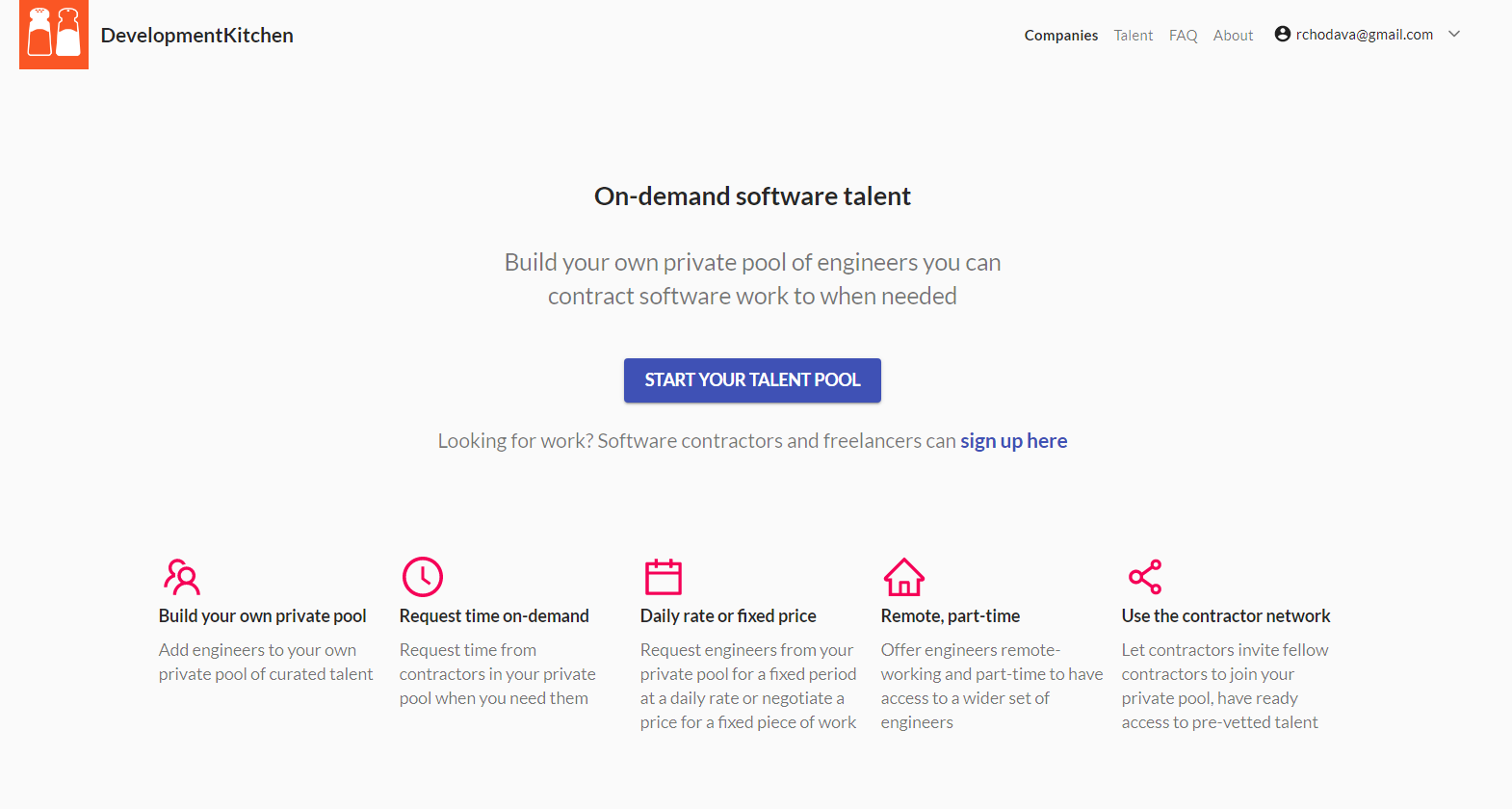 DevelopmentKitchen gallery image