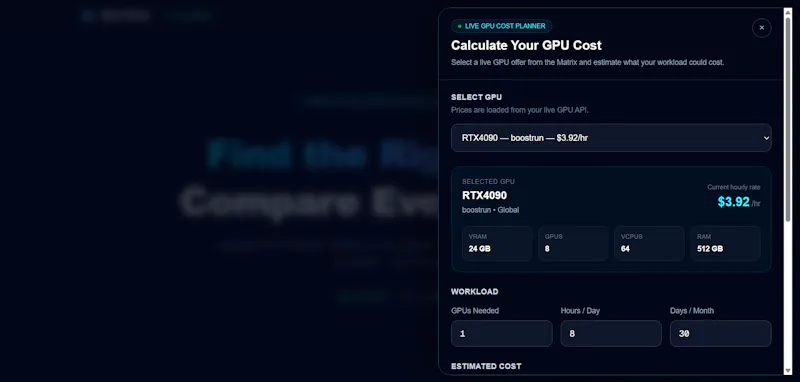 GPU Matrix screenshot 6