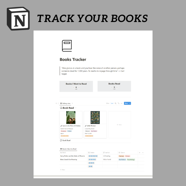 Books Tracker