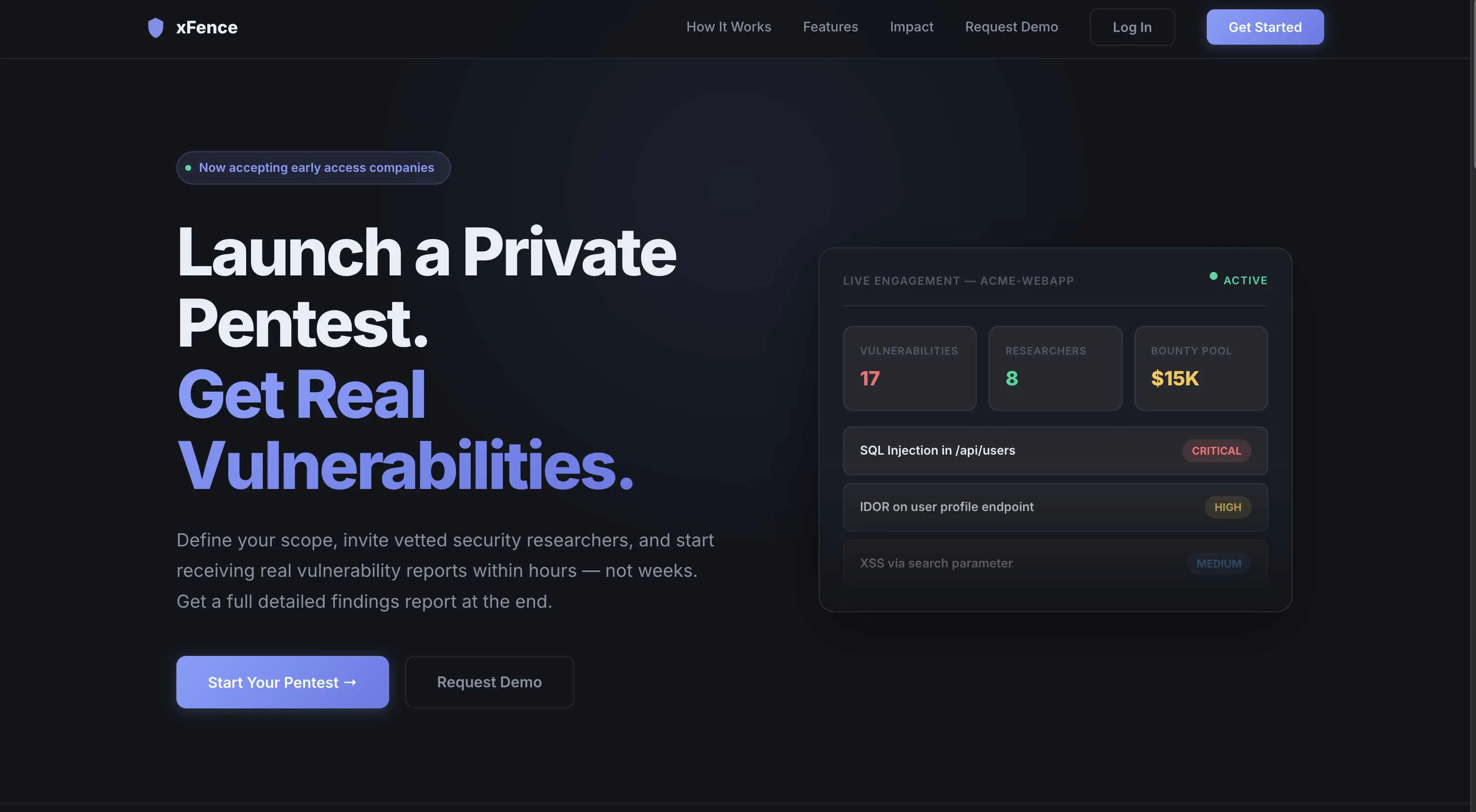 Xfence 제품 배너