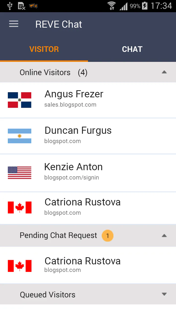 REVE Chat gallery image