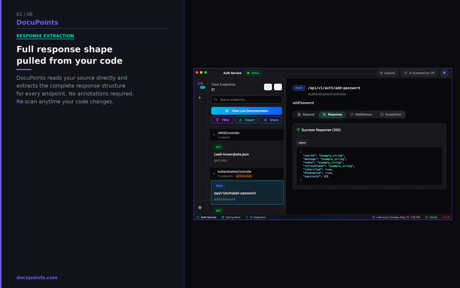 DocuPoints screenshot 1