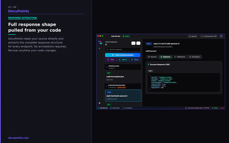 DocuPoints screenshot 1