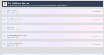EntryDashboard gallery image