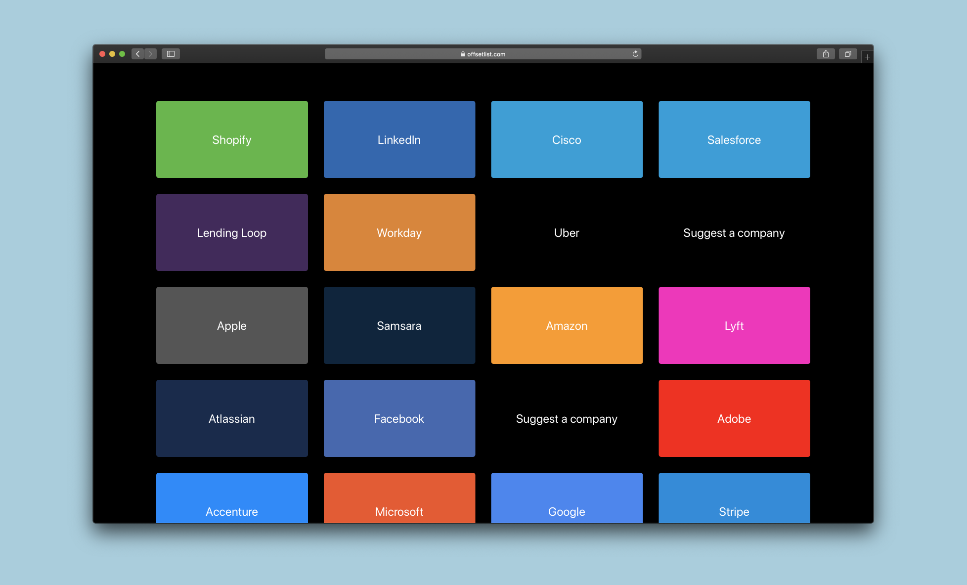 Offset List gallery image