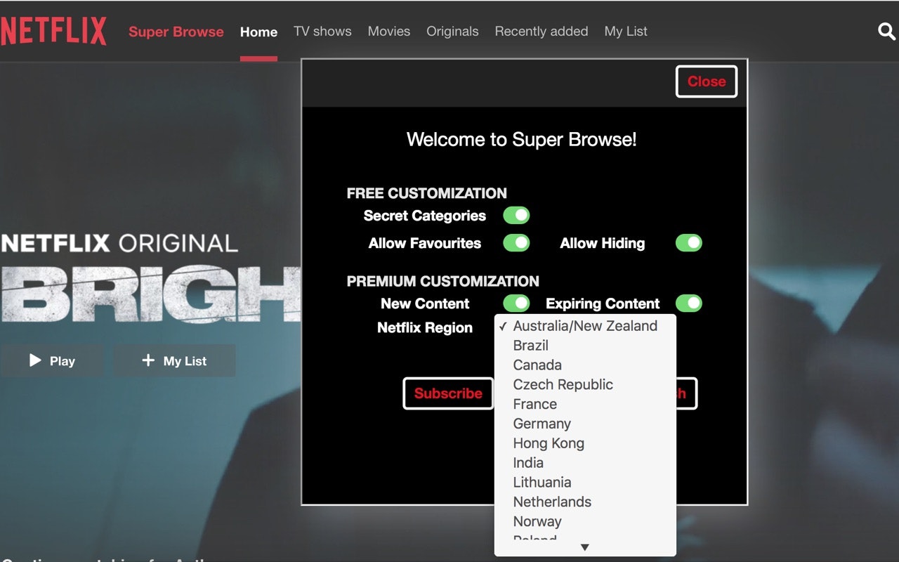 Super Browse for Netflix V3 gallery image