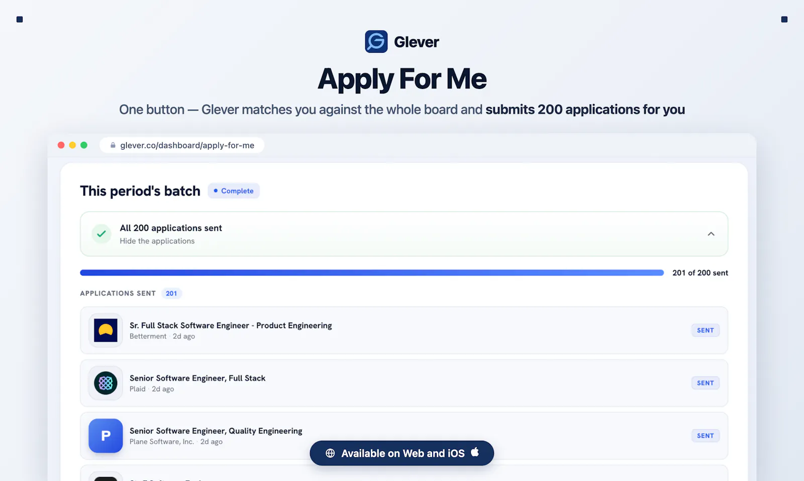 Glever screenshot 3