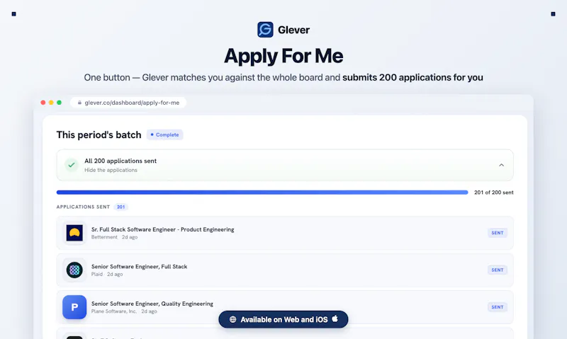 Glever screenshot 3