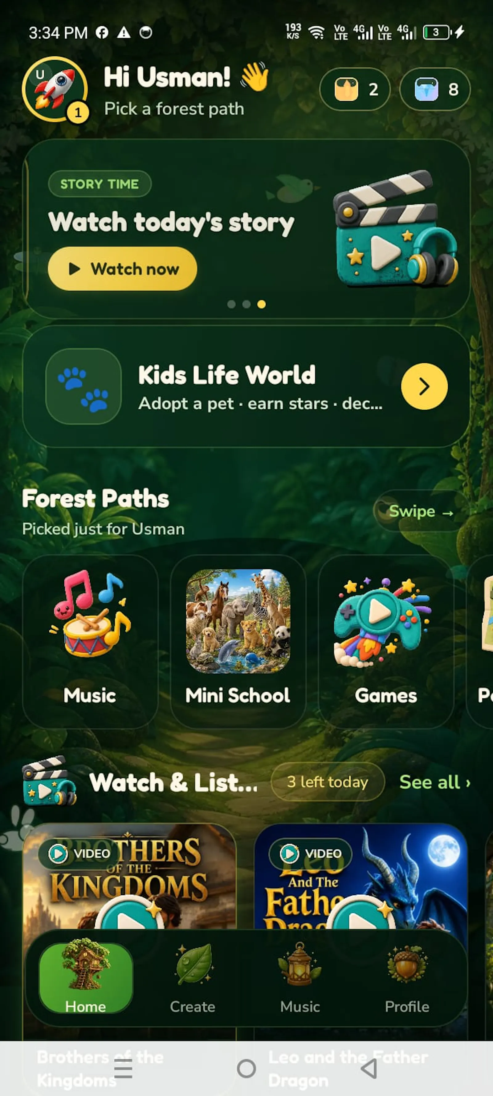 Skidosh Kids App screenshot 2