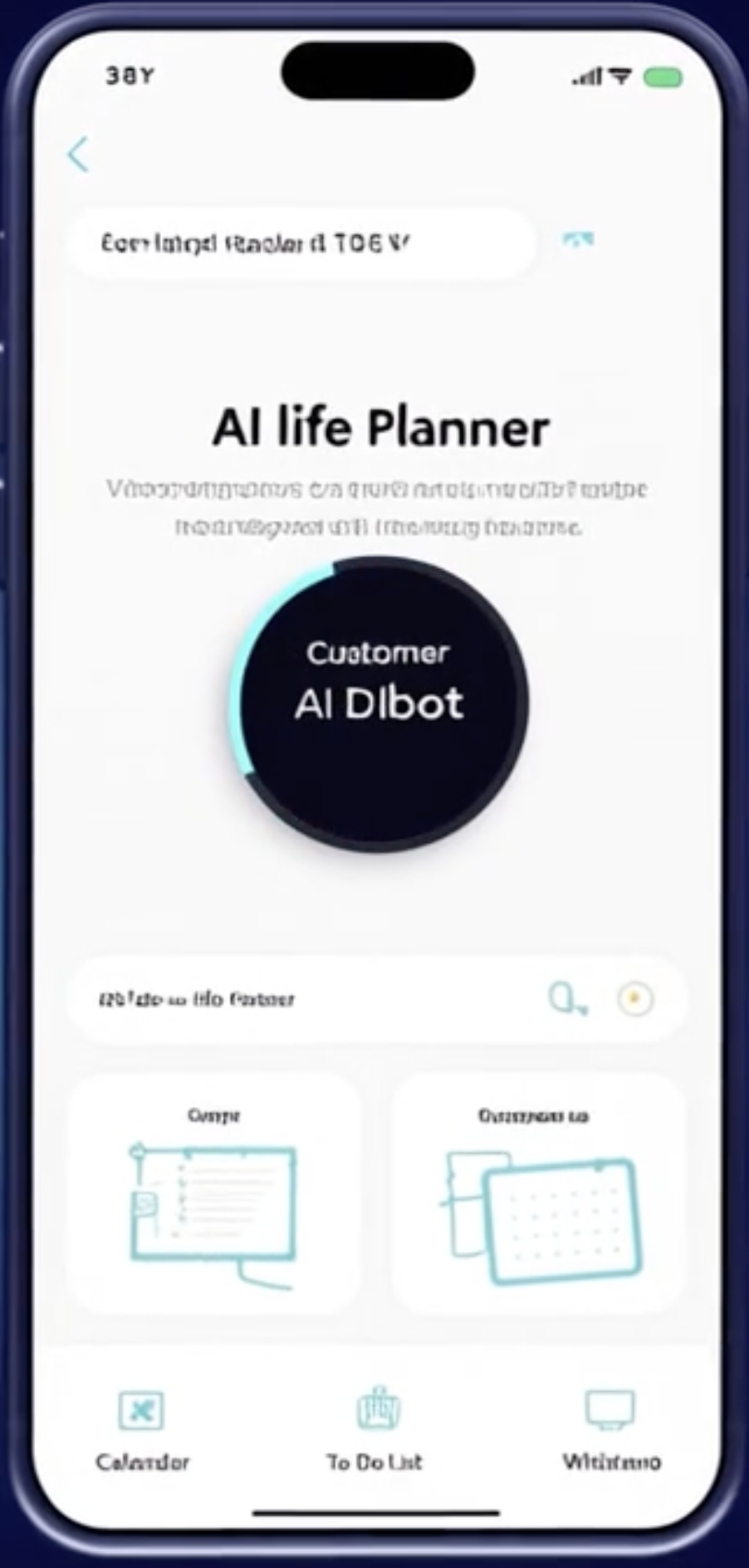AI plans your entire life - Product Hunt launch logo and brand identity