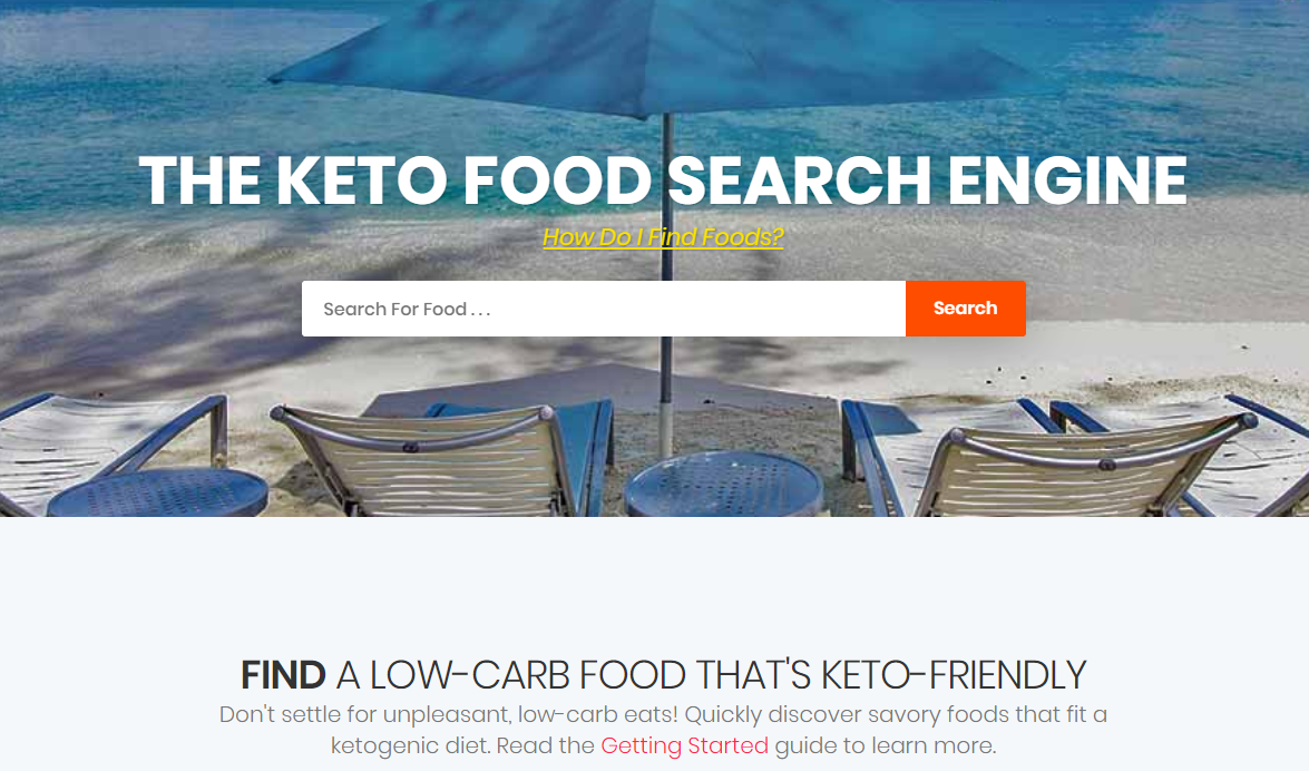 KetoFoodist: Keto Food search engine gallery image