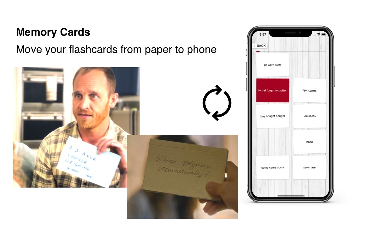 Flashcards de memória media 1