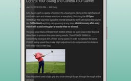 Golf Tips App media 3