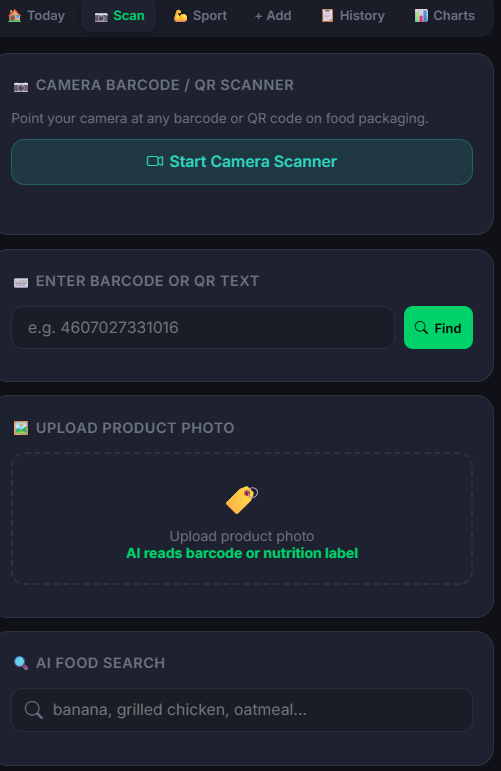 MyAiCalories gallery image