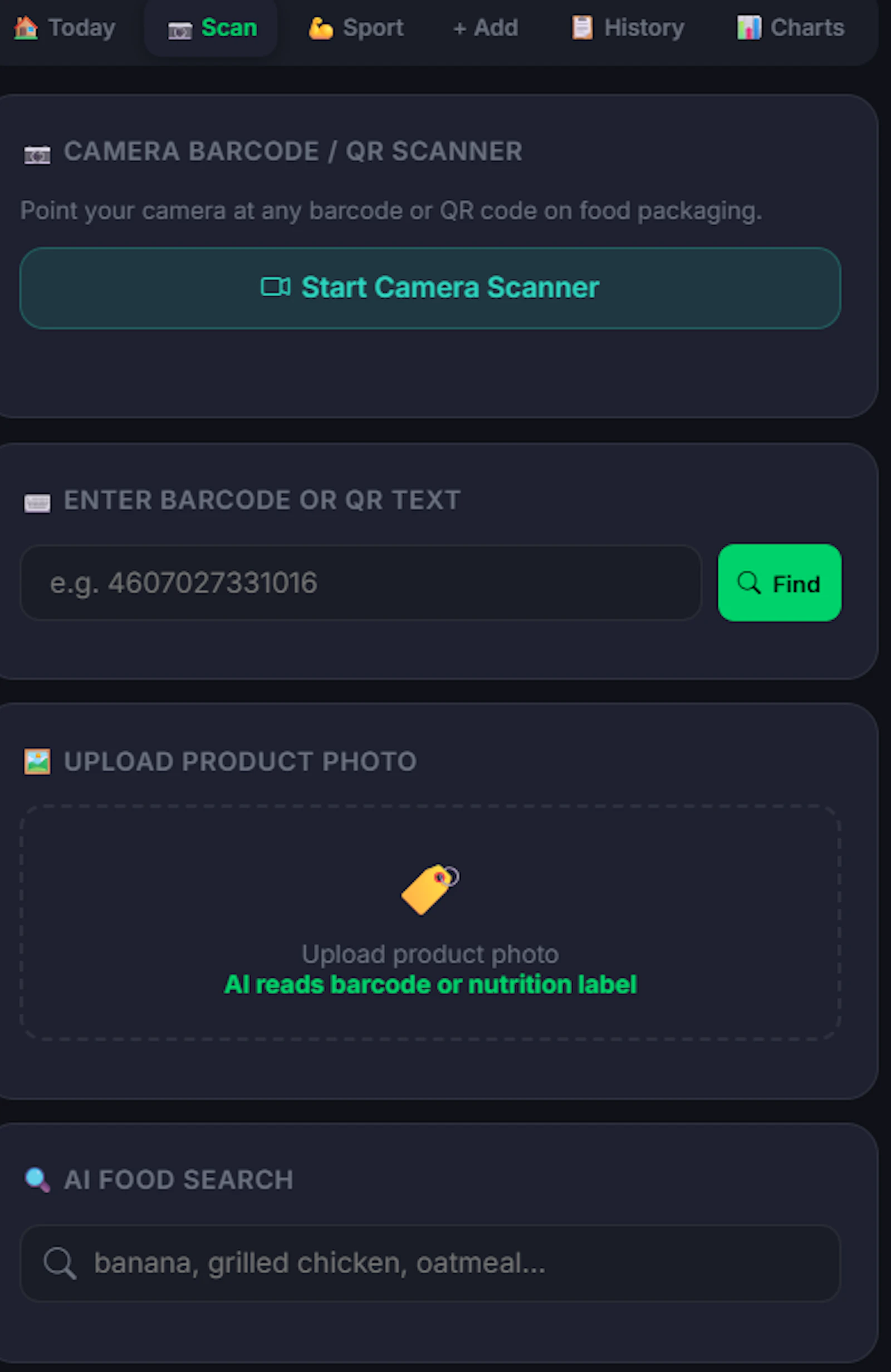 MyAiCalories screenshot 4