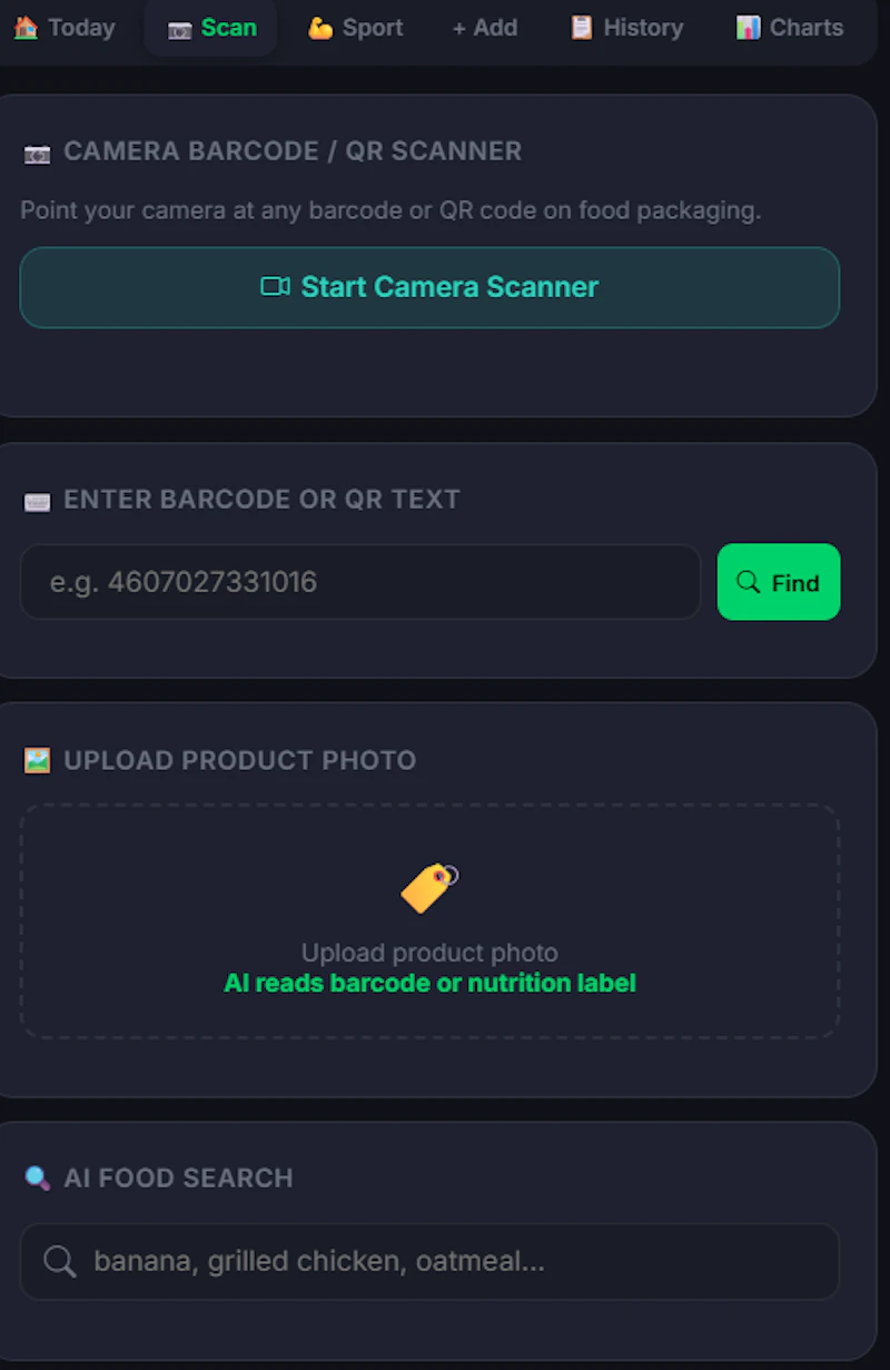 MyAiCalories screenshot 4