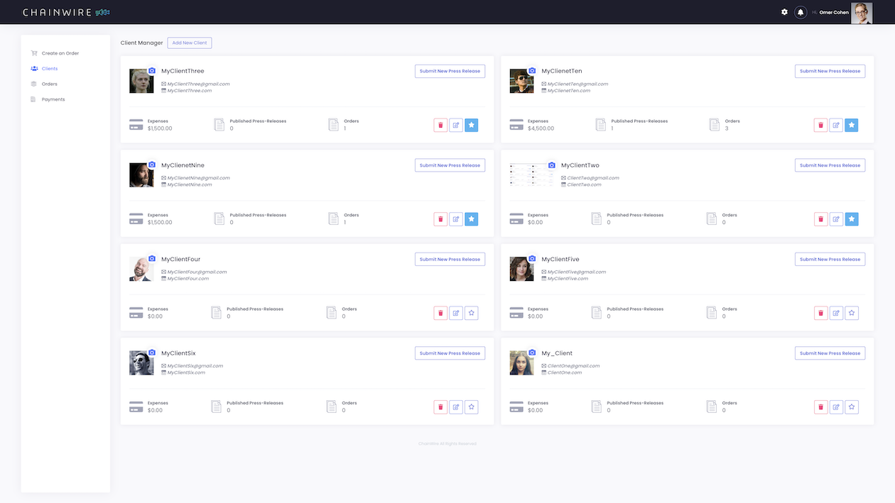 Chainwire gallery image