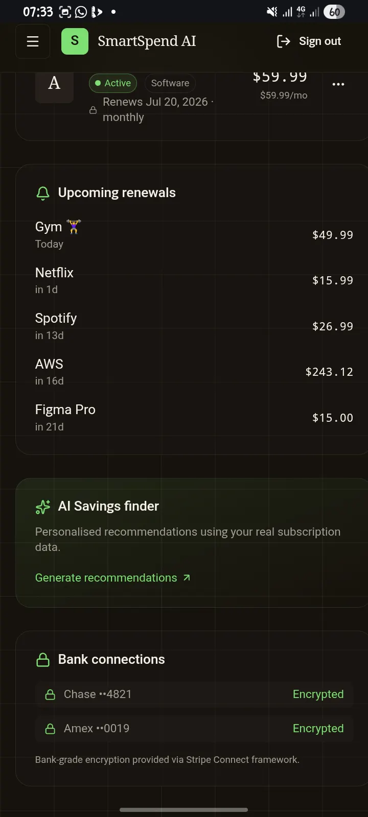 SmartSpend AI gallery image