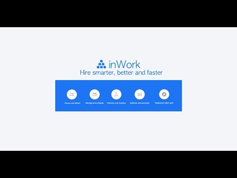 inWork.io - a recruiting software gallery image